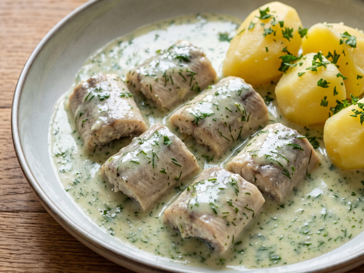 Wenn feine Kräuter auf Flussfisch treffen