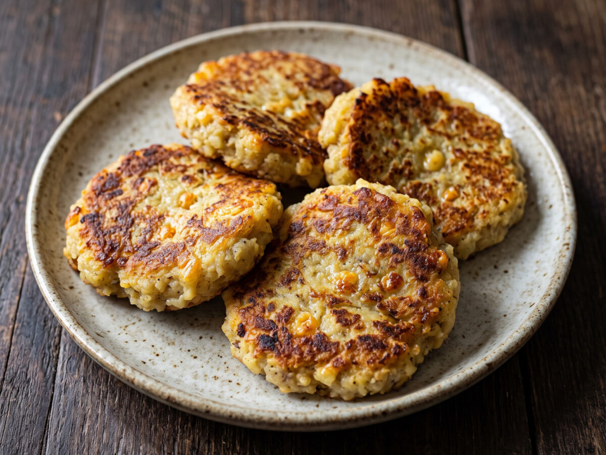 Allgäuer Kartoffelküchle mit Bergkäse