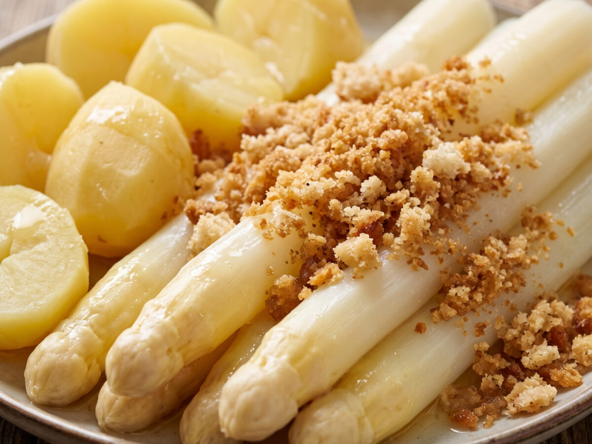 Altmärkischer Spargel mit Salzkartoffeln