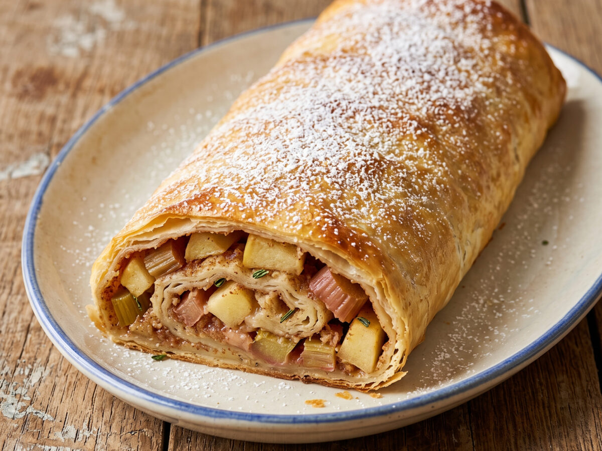 Knuspriger Strudel aus Westfalen