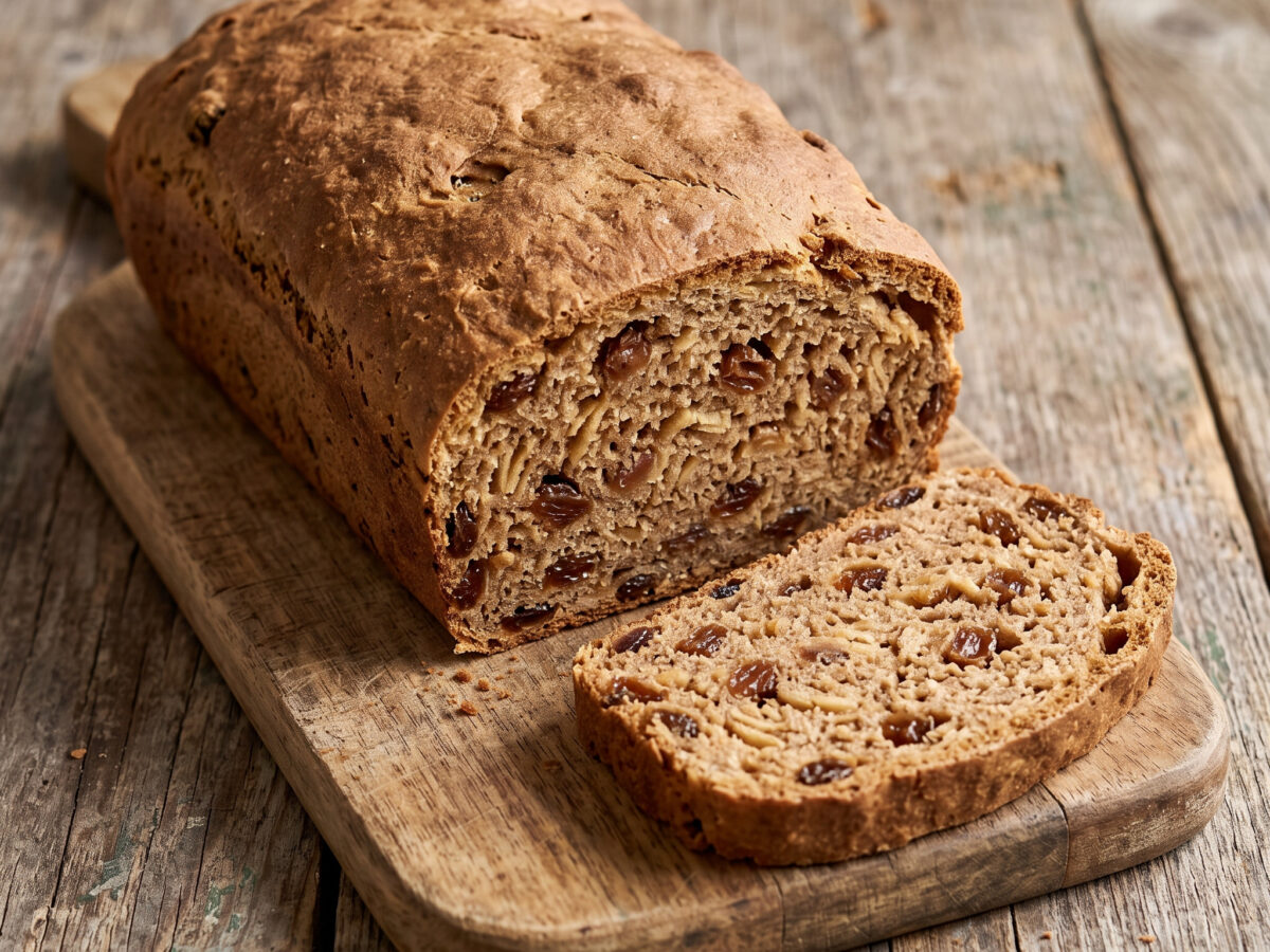 Apfel-Rosinen-Früchtebrot aus Ramsau