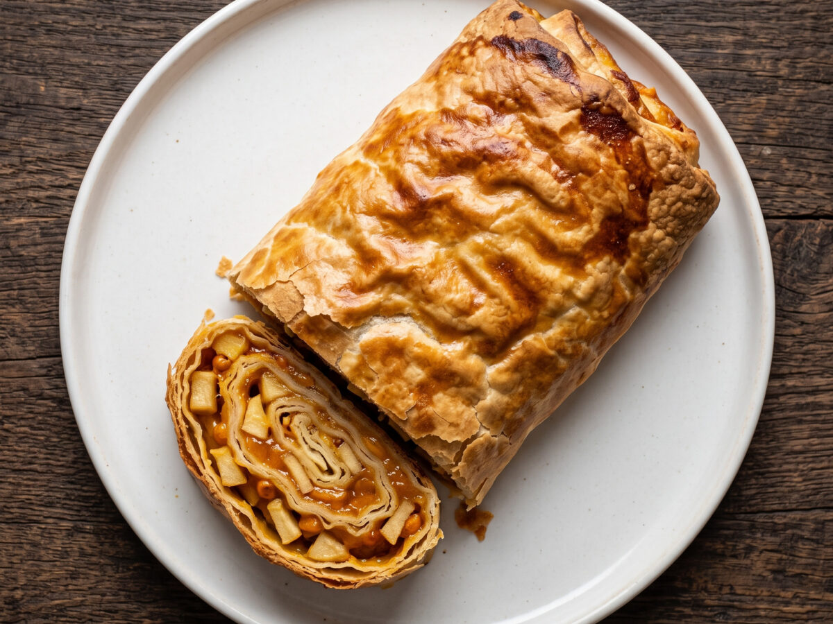 Apfel-Sanddorn-Strudel aus Mecklenburg-Vorpommern