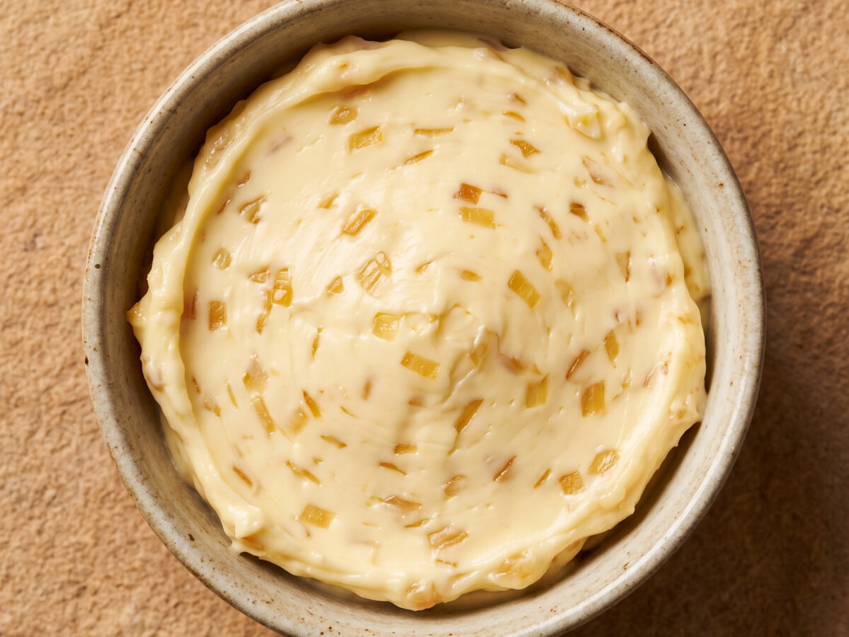 Apfelwein-Zwiebelbutter