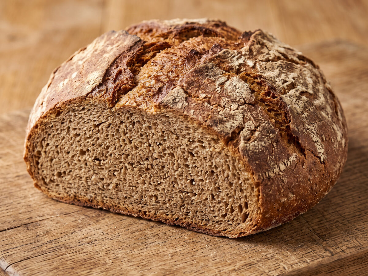 Bayerisches Roggen-Bierbrot mit Biertreber