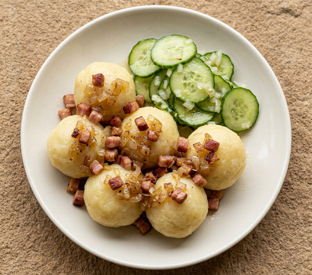 Bergische Bällerkes mit Speckstippe