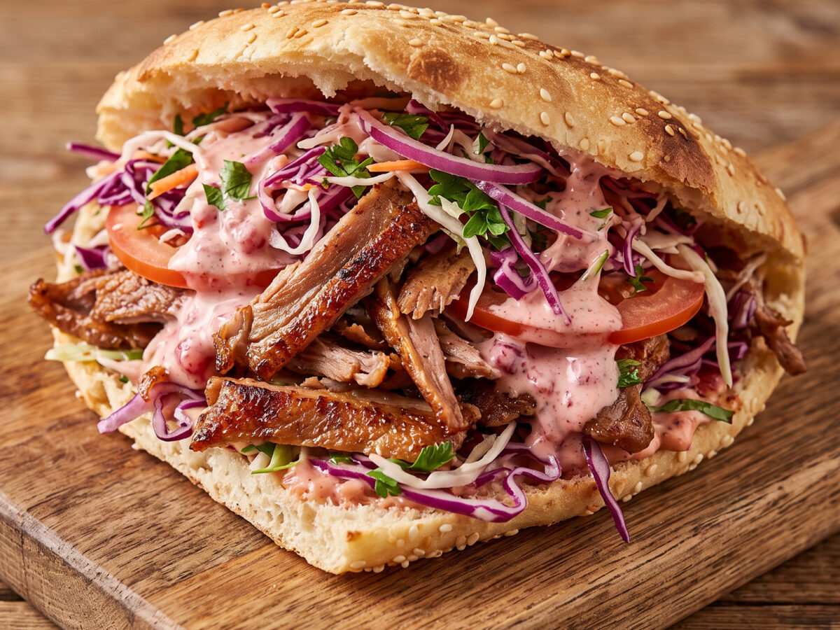 Berliner Entendöner mit Krautsalat
