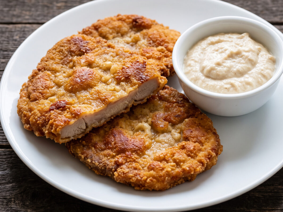 Berliner Schnitzel vom Kuheuter