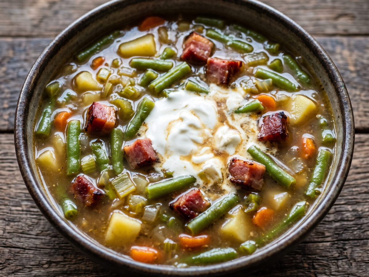 Bibbelsches Bohnesupp mit Dörrfleisch