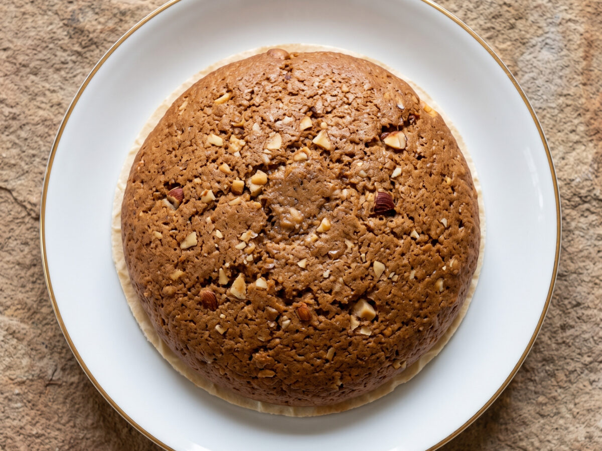 Elisenlebkuchen mit Mandeln und Haselnüssen