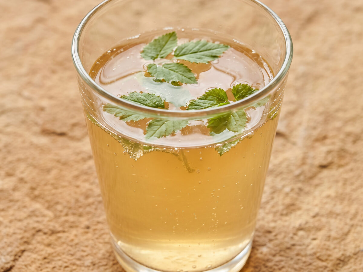 Gierschlimonade mit Apfelsaft