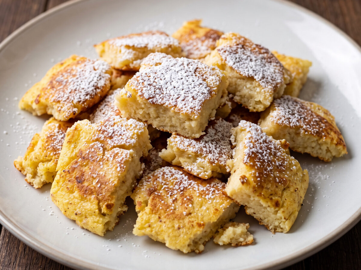 Goldbraune Stücke mit zartem Kern