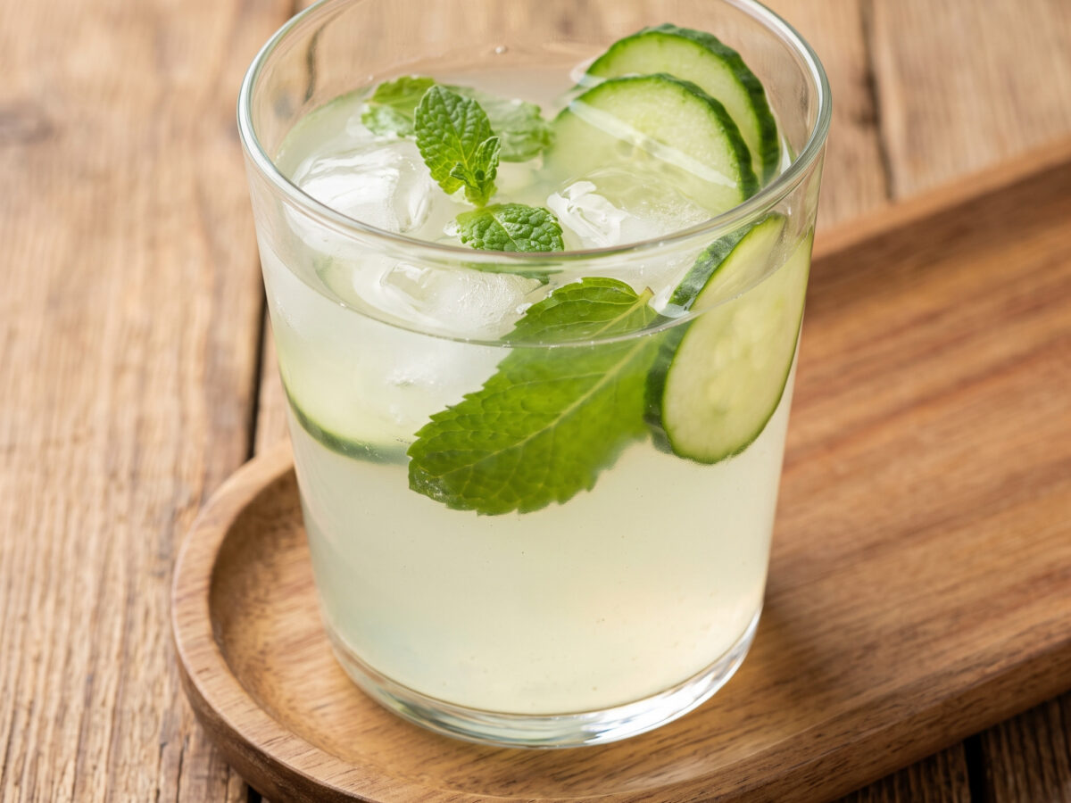 Gurken-Minz-Limonade