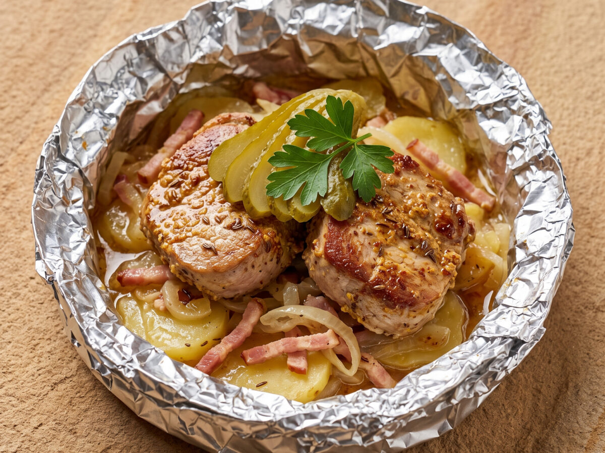 Herzhaftes aus dem Grillpäckchen