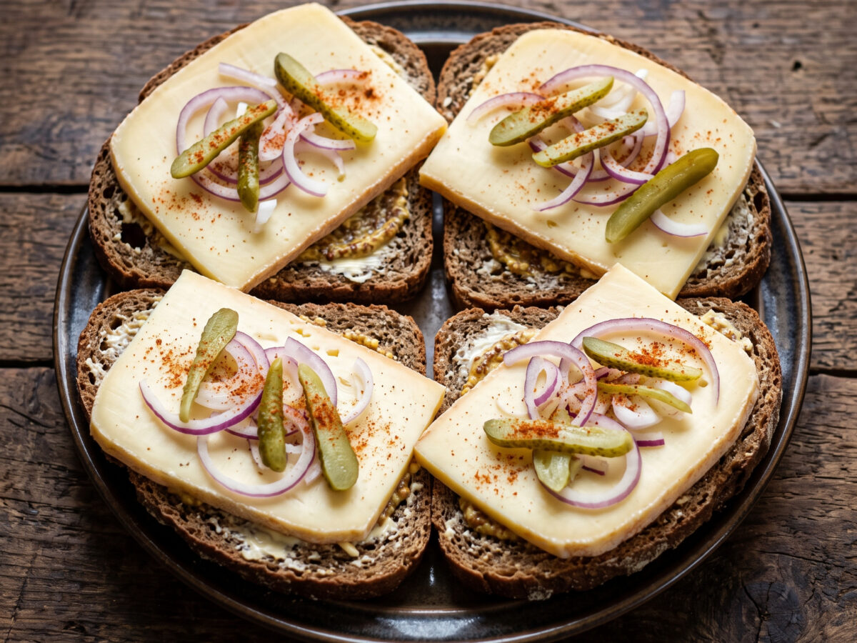 Halve Hahn mit mittelaltem Gouda