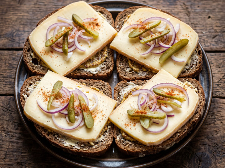 Halve Hahn mit mittelaltem Gouda