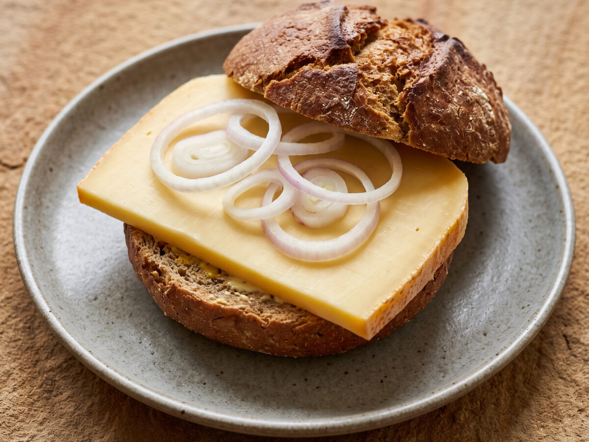 Halver Hahn mit mittelaltem Gouda