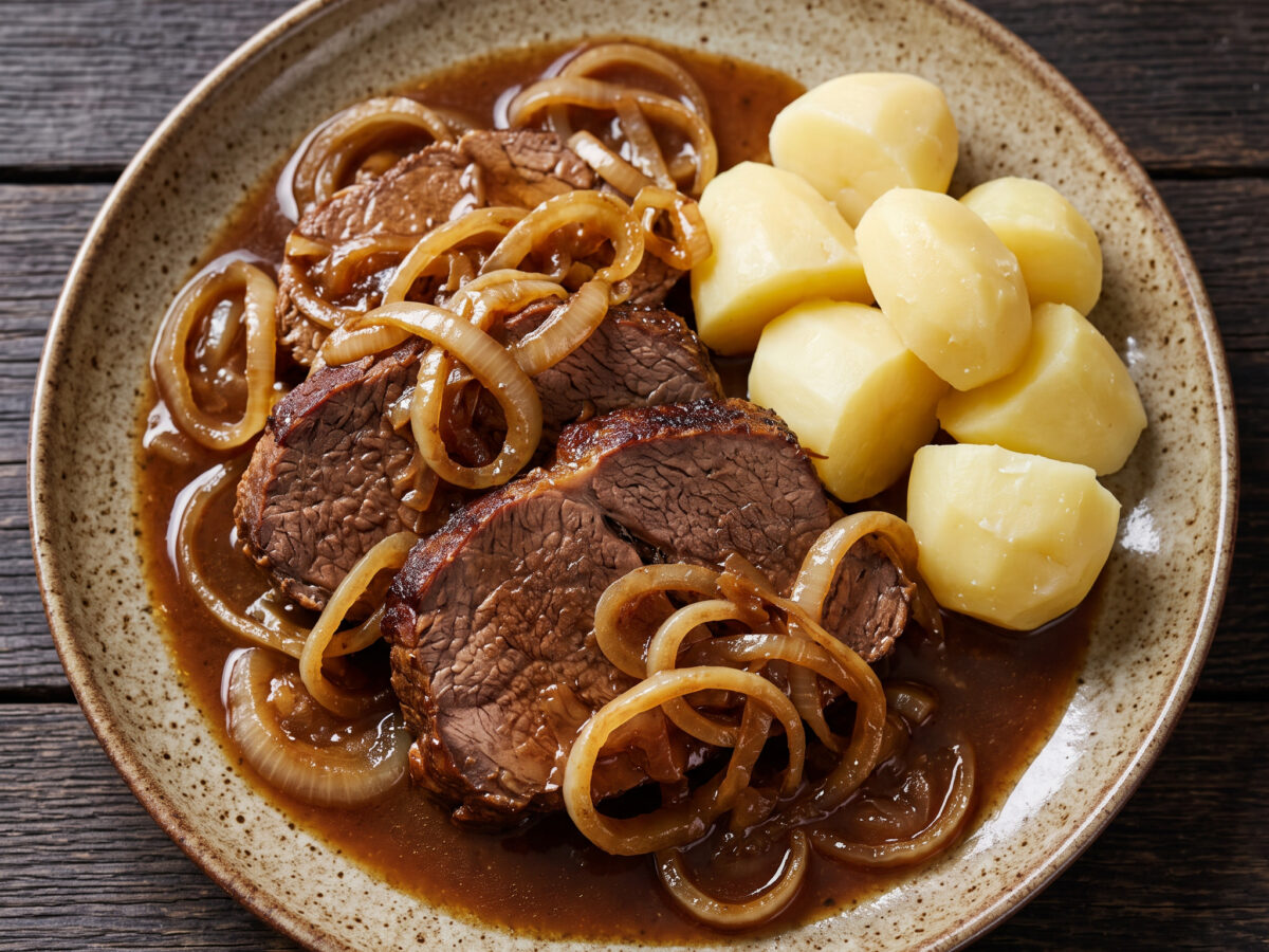 Hamburger Zwiebelfleisch
