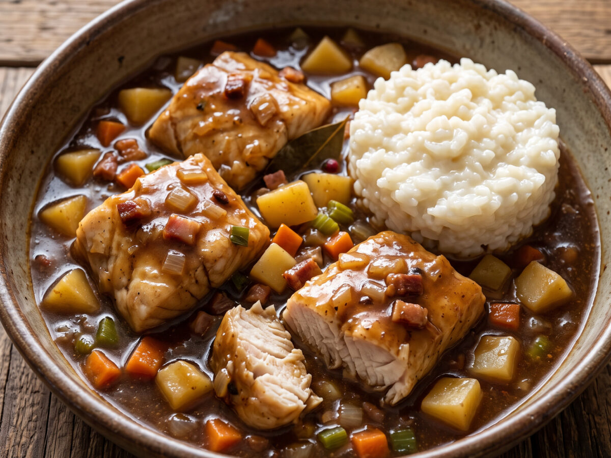 Havelberger Bierfisch mit Milchreis
