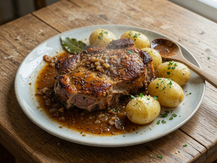 Hessisches Schäufele aus Hessen.
