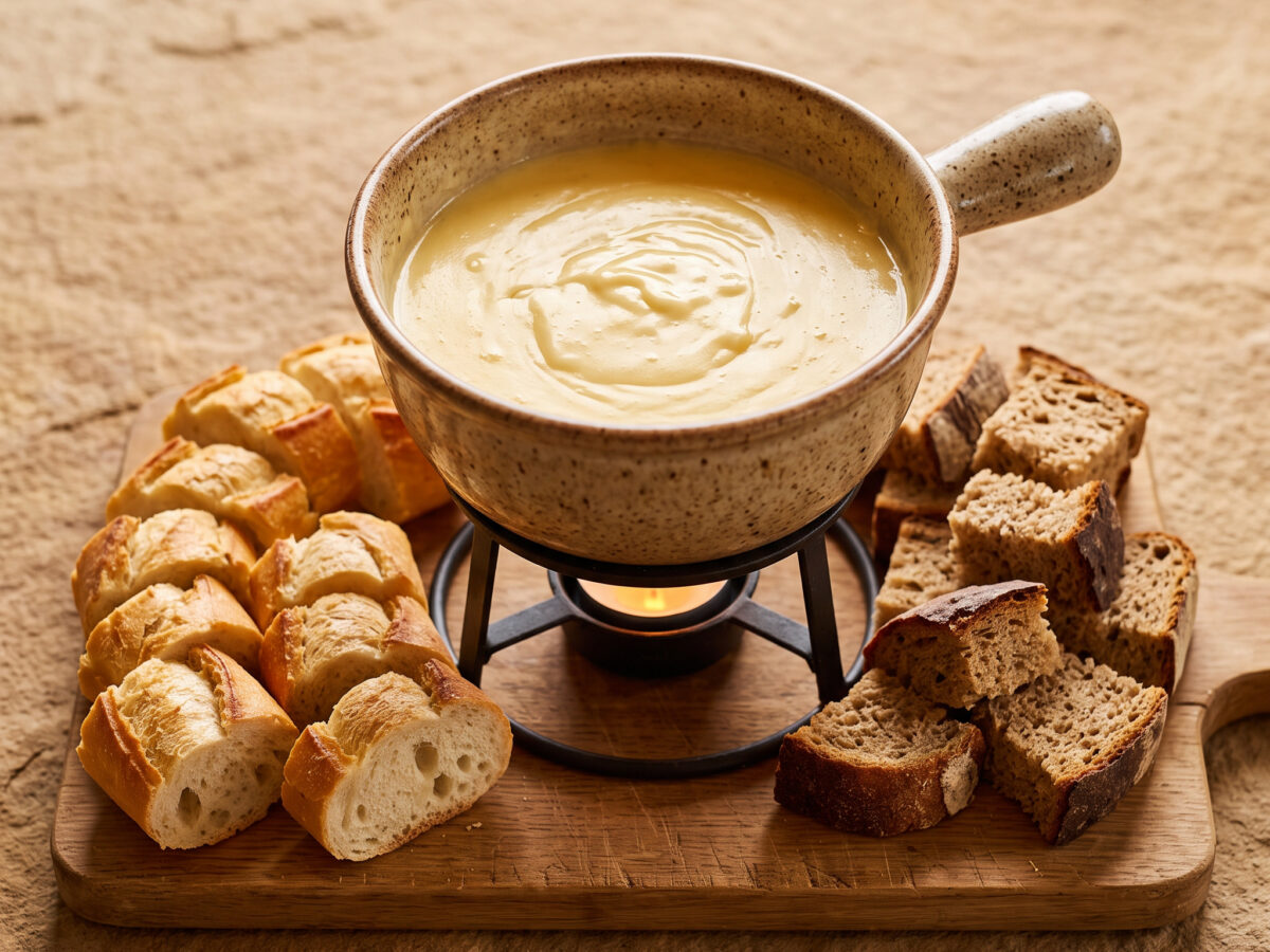 Käsefondue nach Wismarer Art