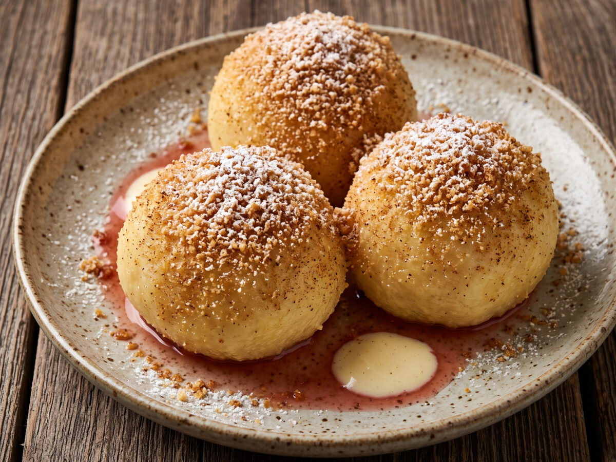 Knödel von der Bühler Spätzwetschge
