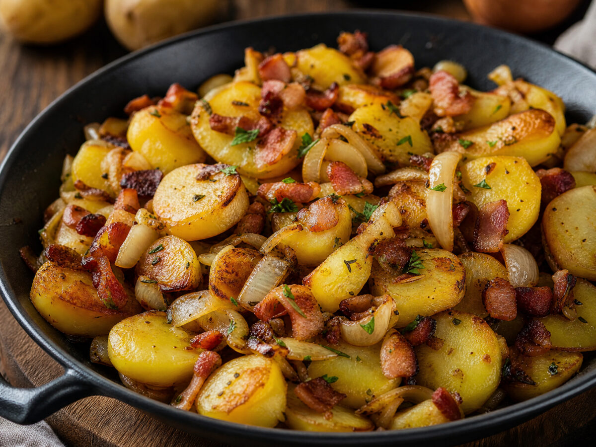 Knusprige Bratkartoffeln wie bei Oma