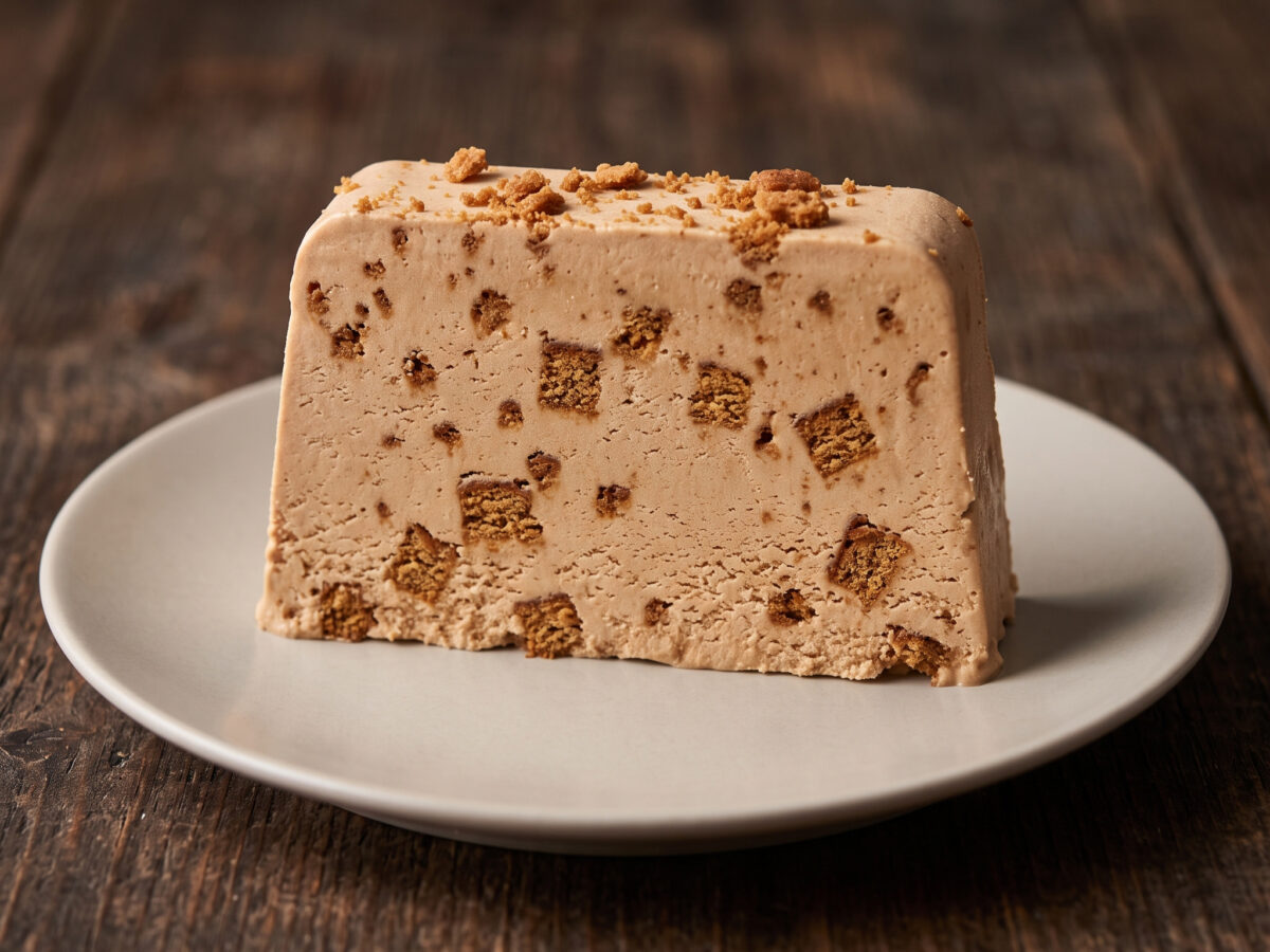Lebkuchen-Parfait mit Nürnberger Elisenlebkuchen