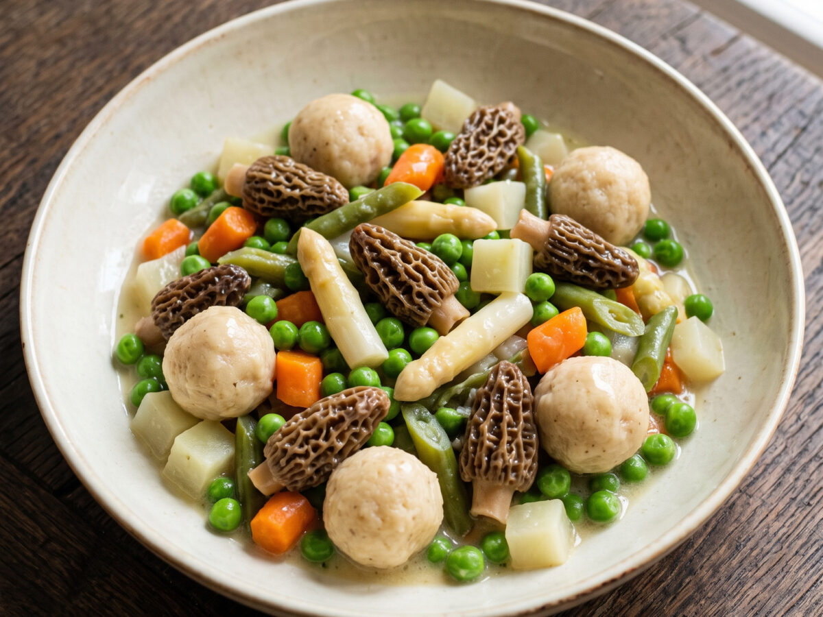 Leipziger Allerlei mit Morcheln