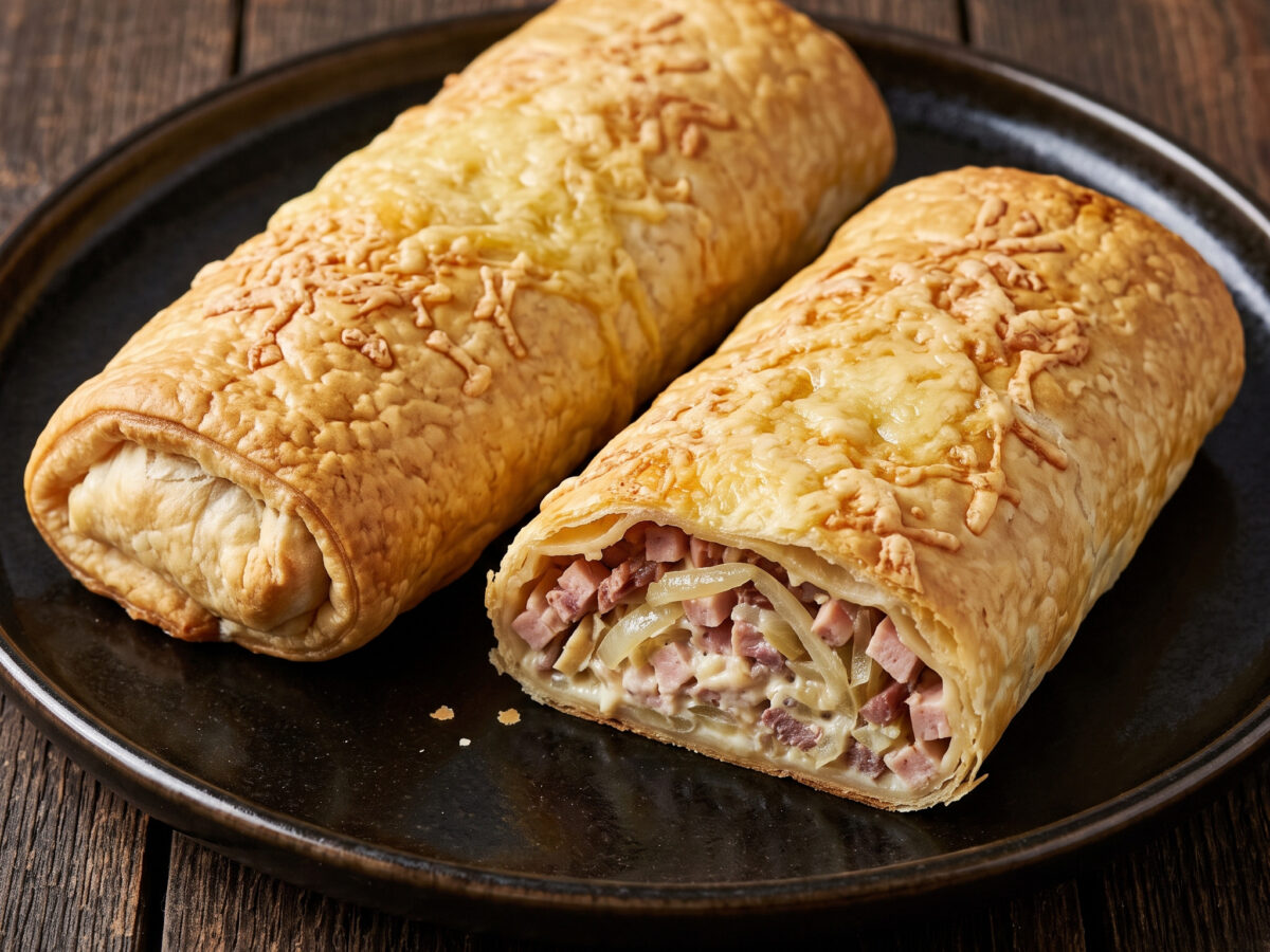 Lyoner-Dürrfleisch-Strudel