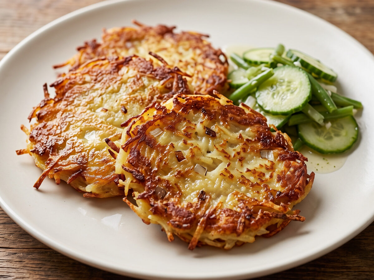 Meißner Glidscher: knusprig-herzhafte Kartoffelpuffer