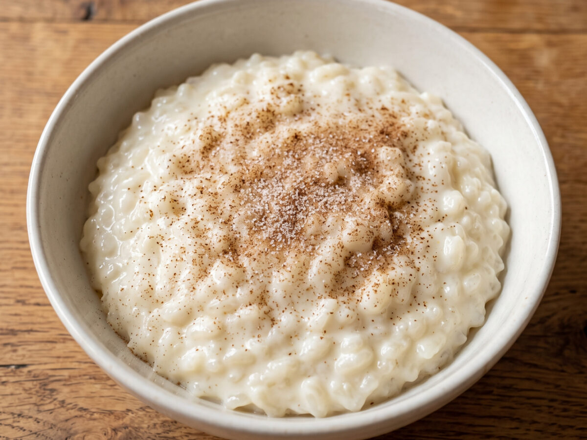 Milchreis mit Zimtzucker