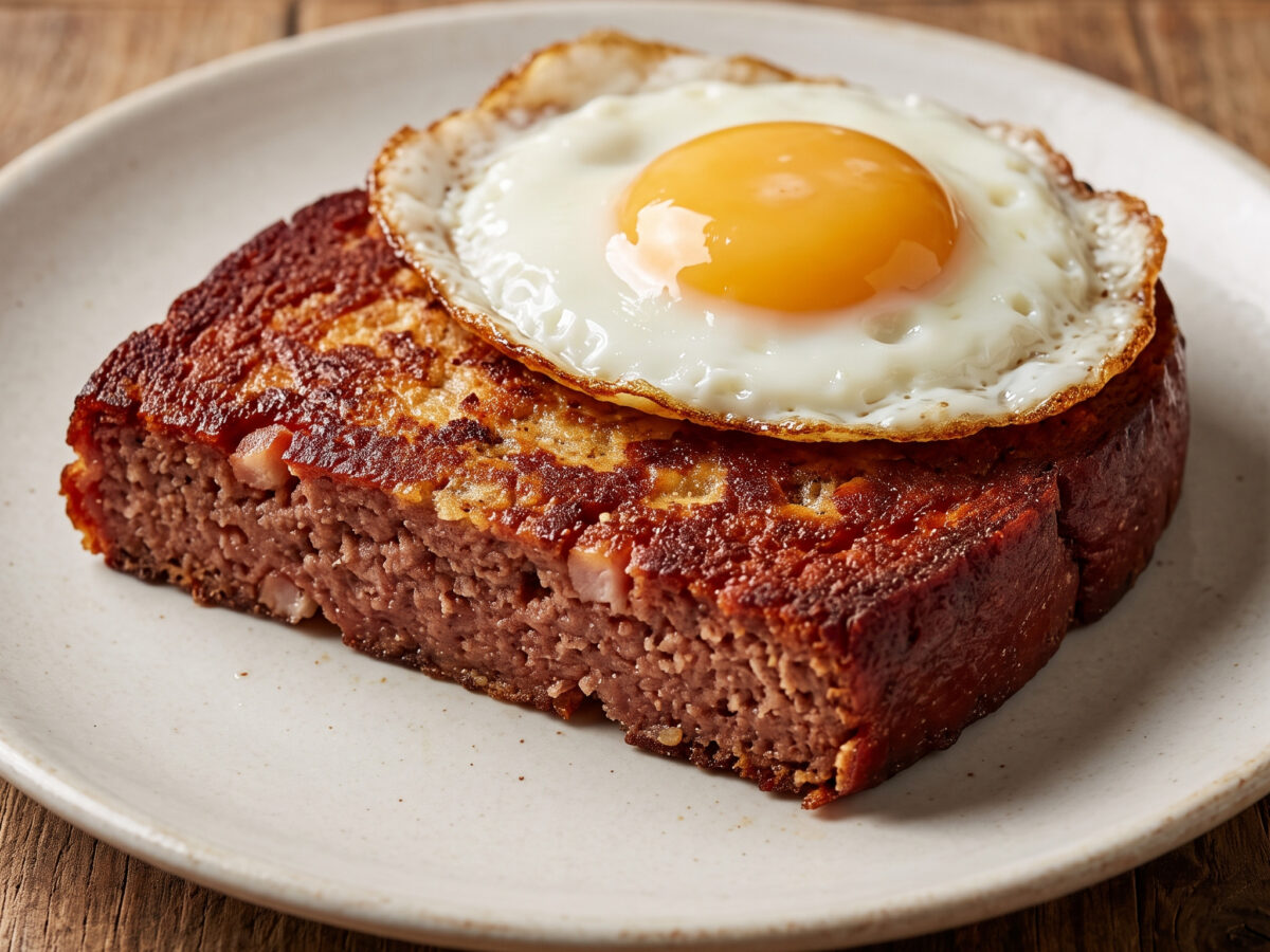 Herzhaftes Frühstück aus Westfalen | Möpkenbrot mit Spiegelei | Knusprige Scheiben, würzige Getreidenote und ein frisch gebratenes Ei.