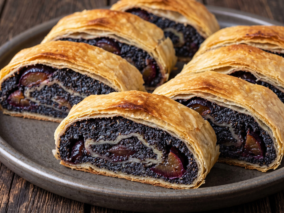 Mohn-Pflaumen-Strudel aus Sachsen-Anhalt