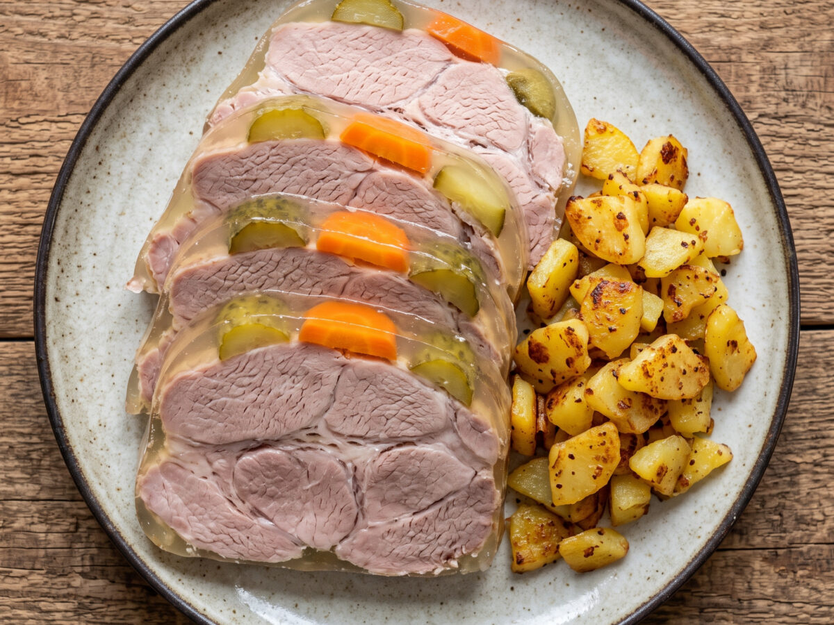Niedersächsisches Sauerfleisch mit Schweinenacken