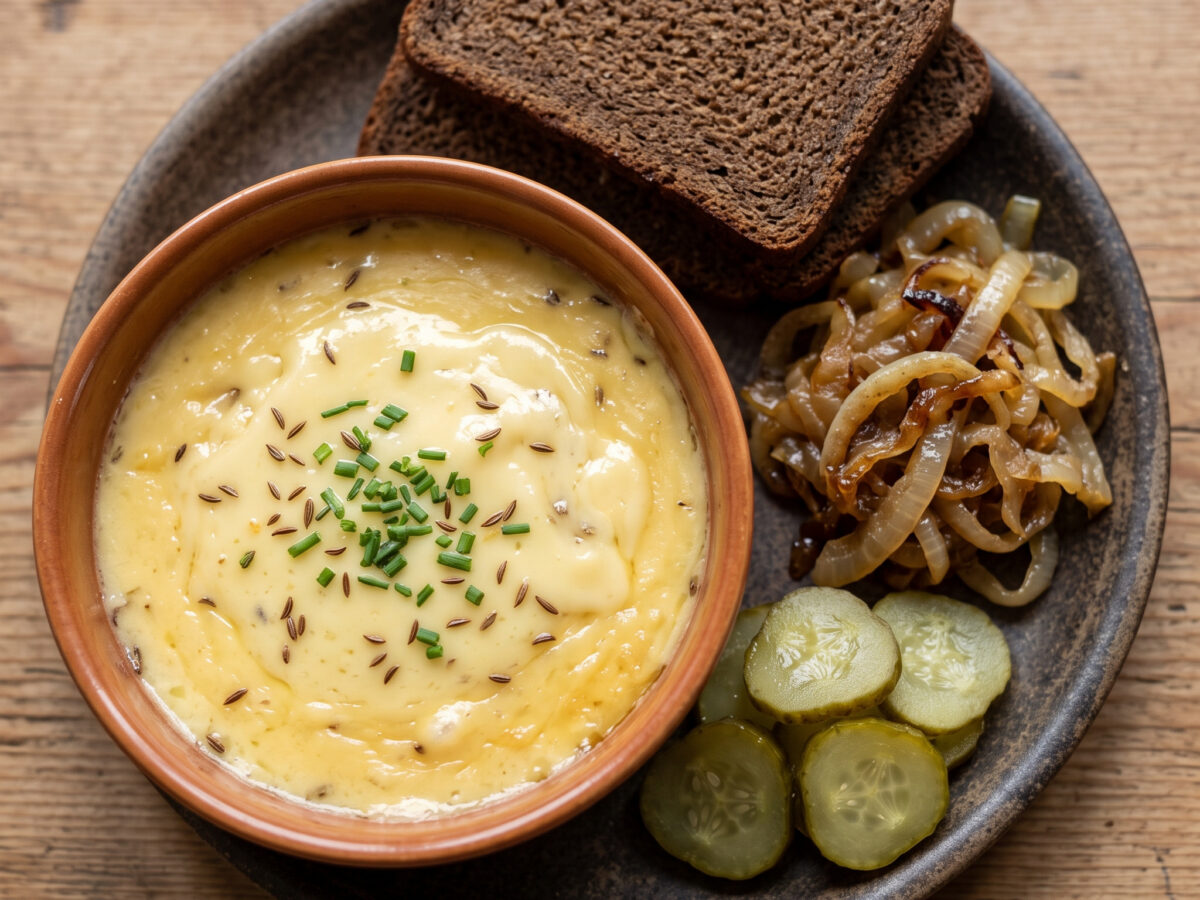 Nieheimer Kochkäse – warm serviert