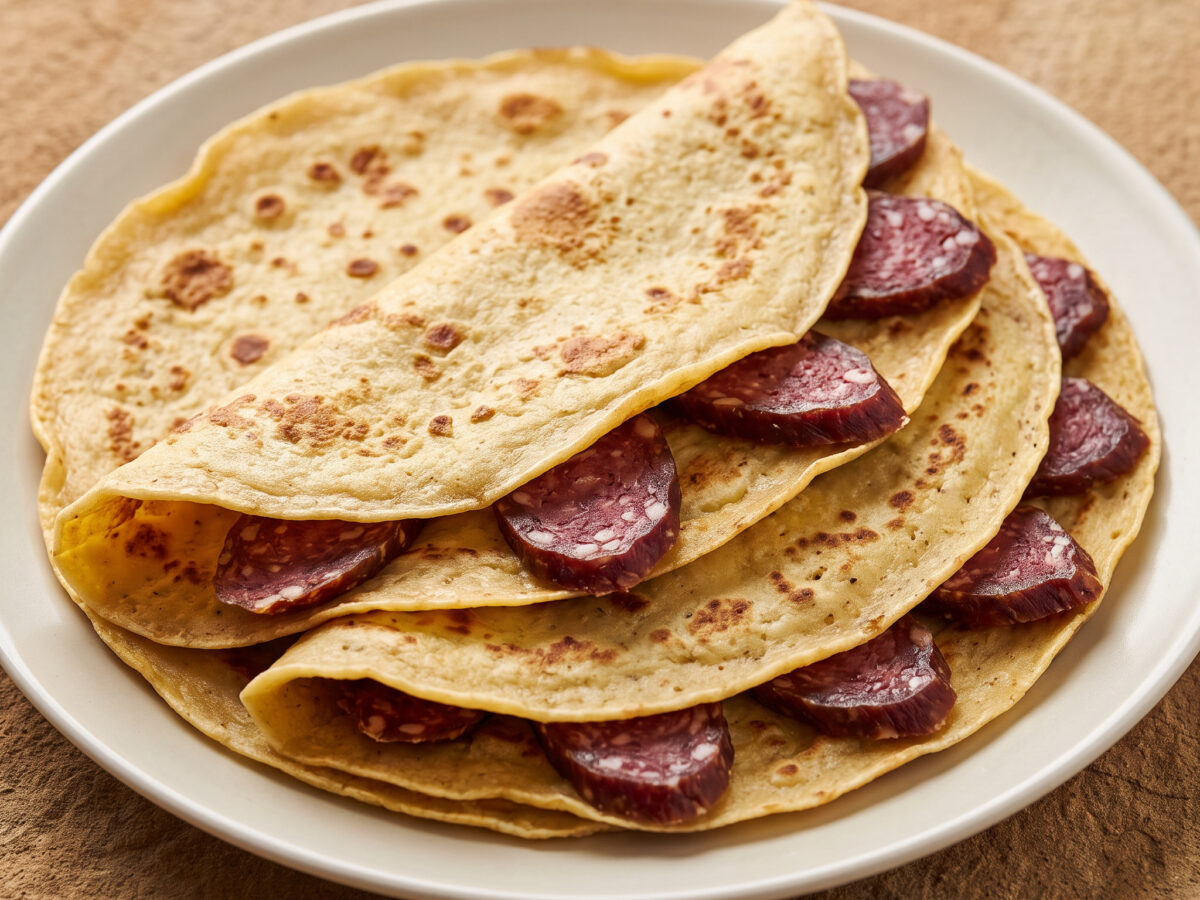 Herzhafte Pfannkuchen mit nordhessischem Charakter