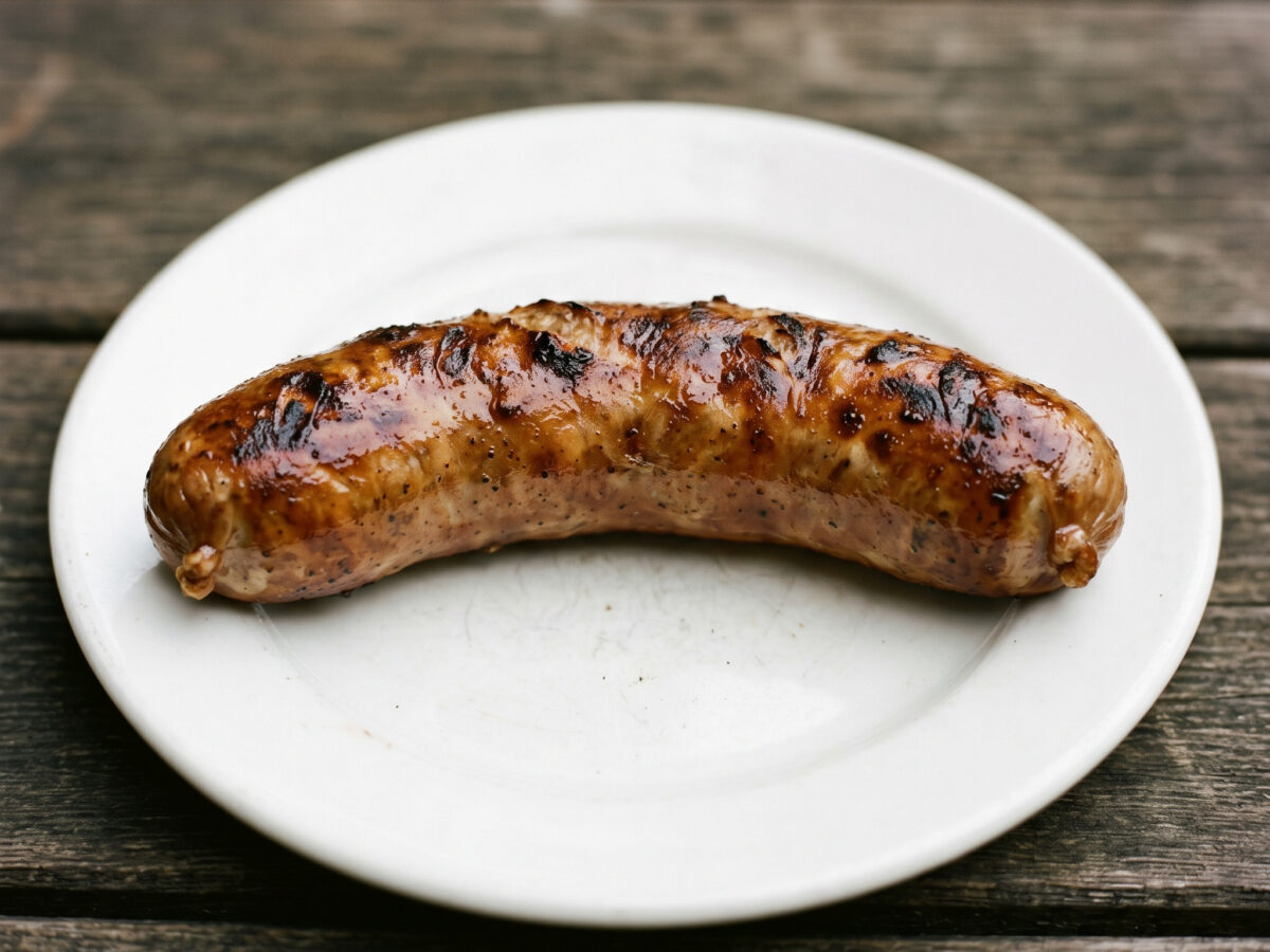 Pfälzer Bratwurst vom Grill