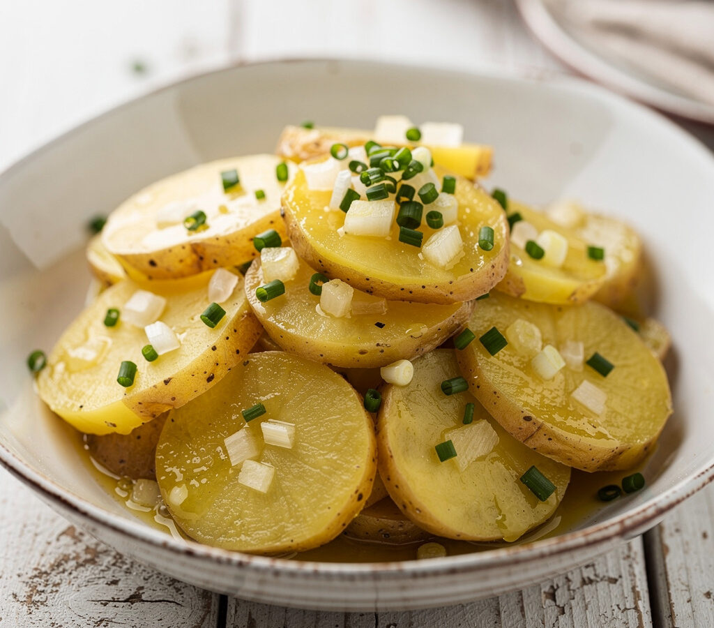 Pfälzer Kartoffelsalat – würzig, warm und bodenständig