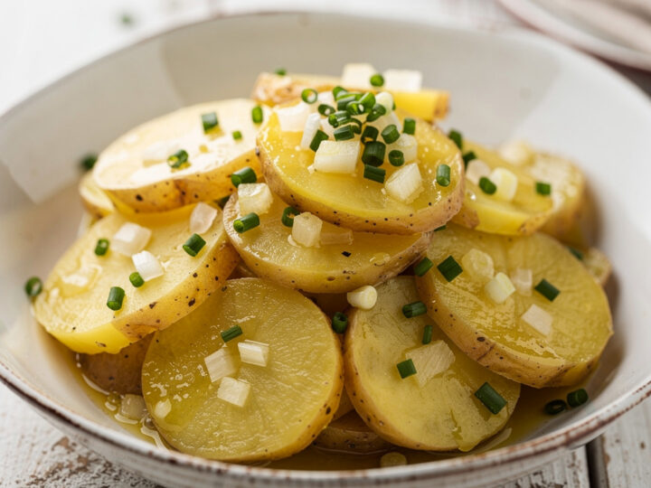 Pfälzer Kartoffelsalat – würzig, warm und bodenständig