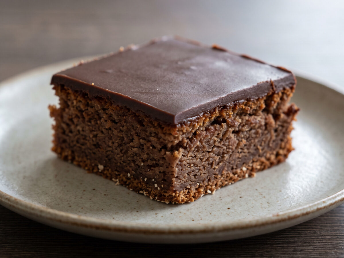 Pfälzer Keschdekuchen mit Schokoguss