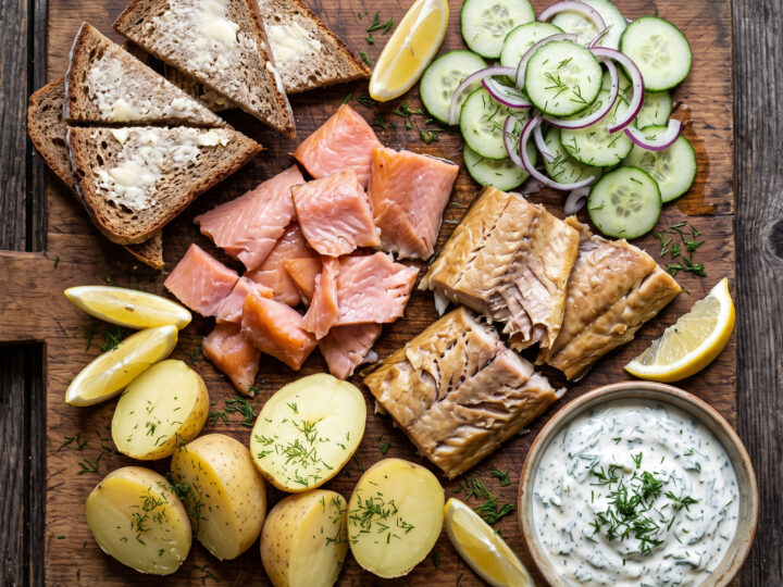 Mecklenburgische Räucherfischplatte