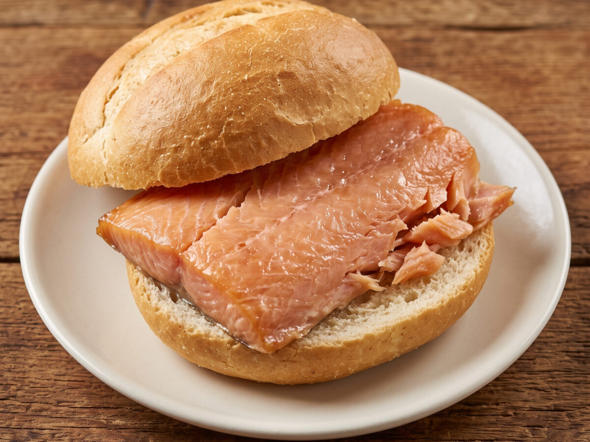 Räucherforellen-Fischsemmel aus Sachsen