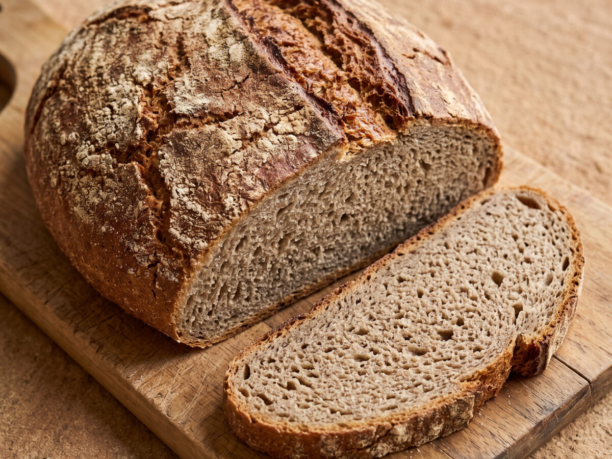 Roggenmischbrot mit Roggensauerteig
