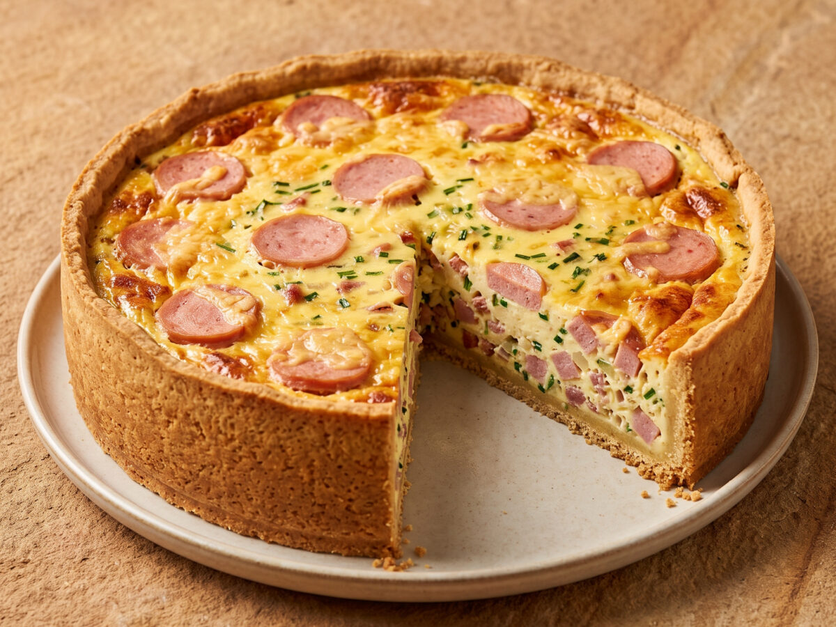 Saarländischer Lyonerkuchen