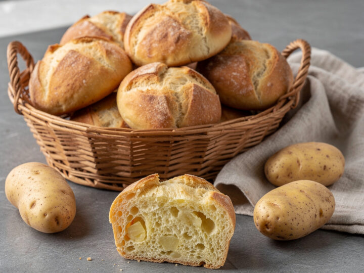 Sächsische Kartoffelbrötchen – goldbraun und herrlich saftig