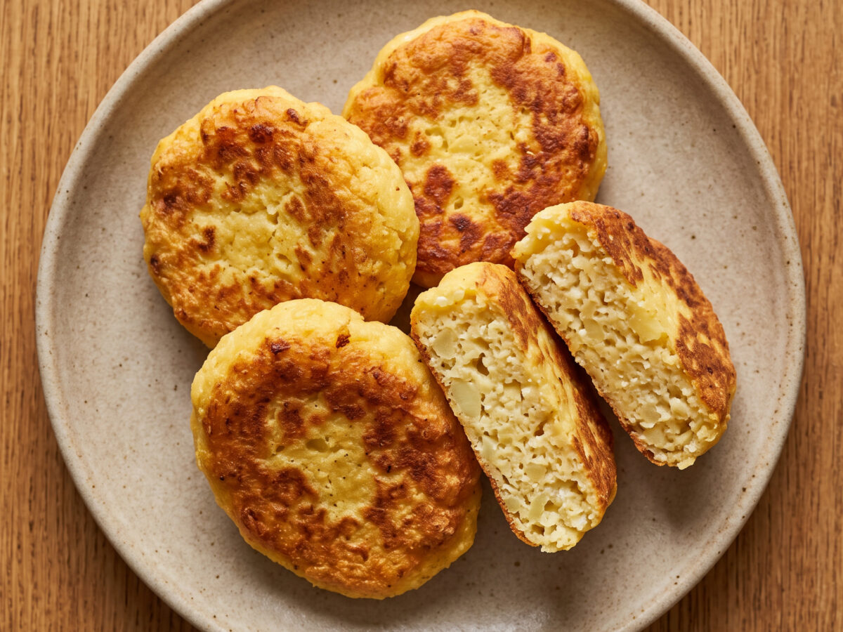 Sächsische Quarkkäulchen mit Kartoffeln