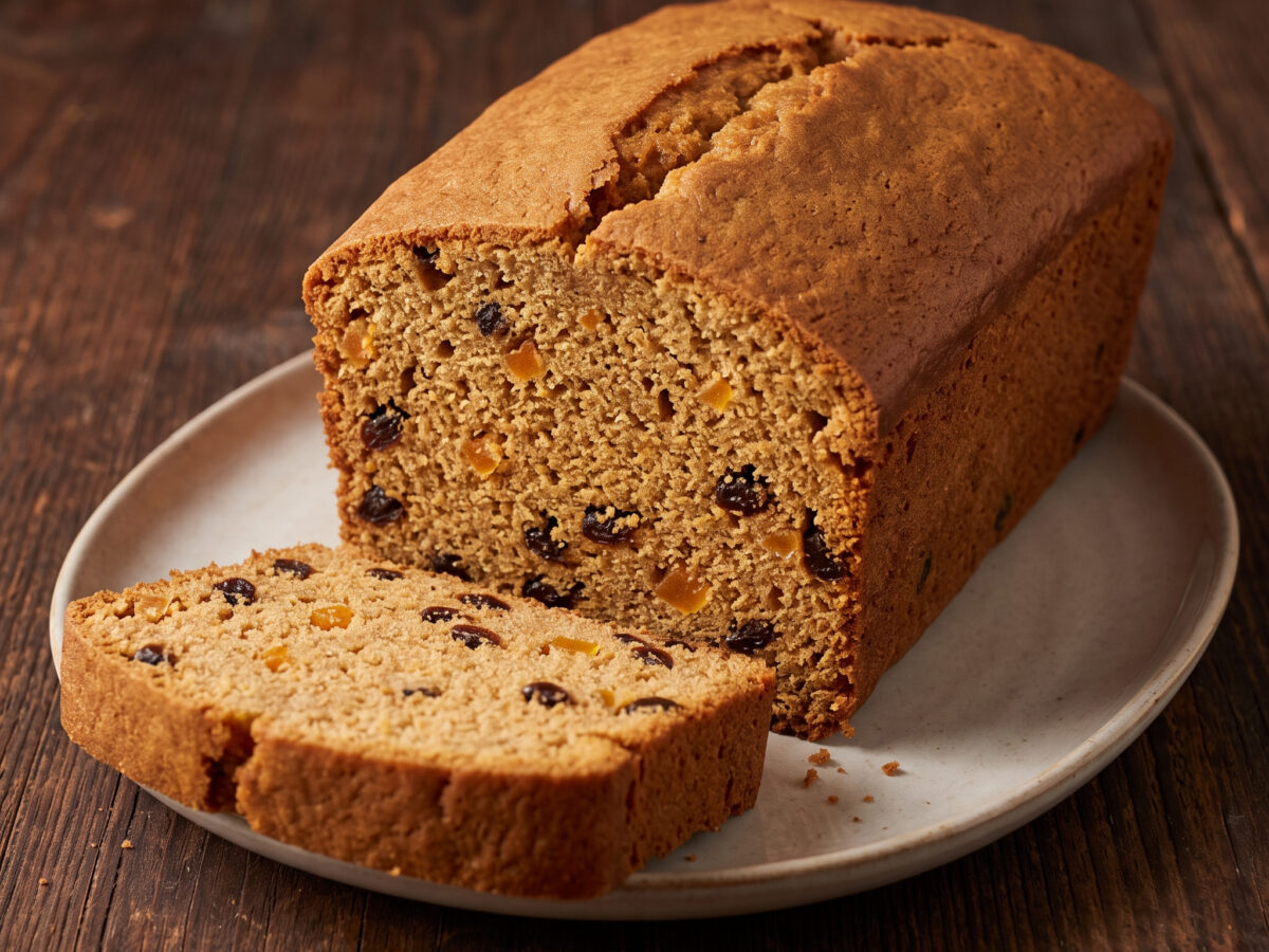 Saftiger Kuchen mit Honig und Gewürzen