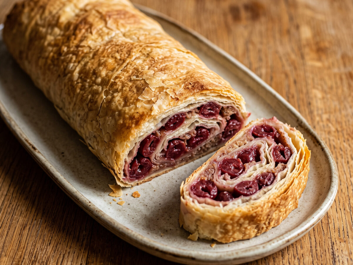 Sauerkirschstrudel