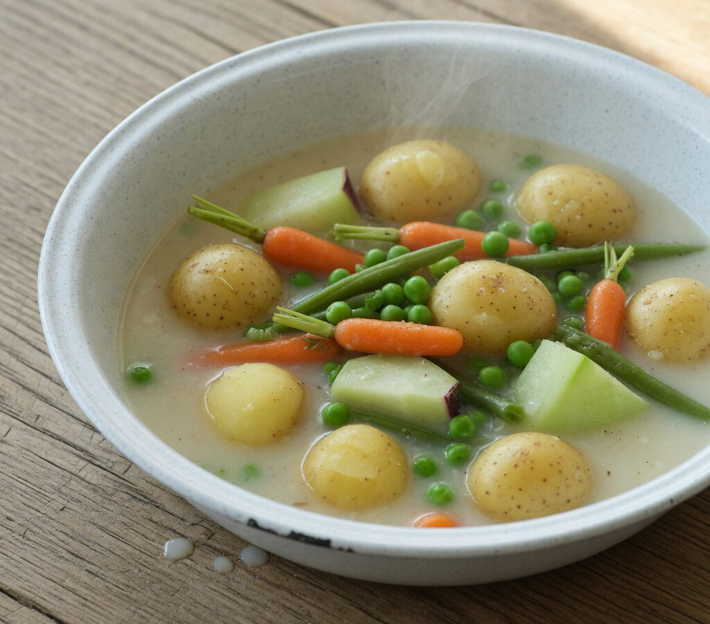 Schnüsch schmeckt nach jungem Gartengemüse
