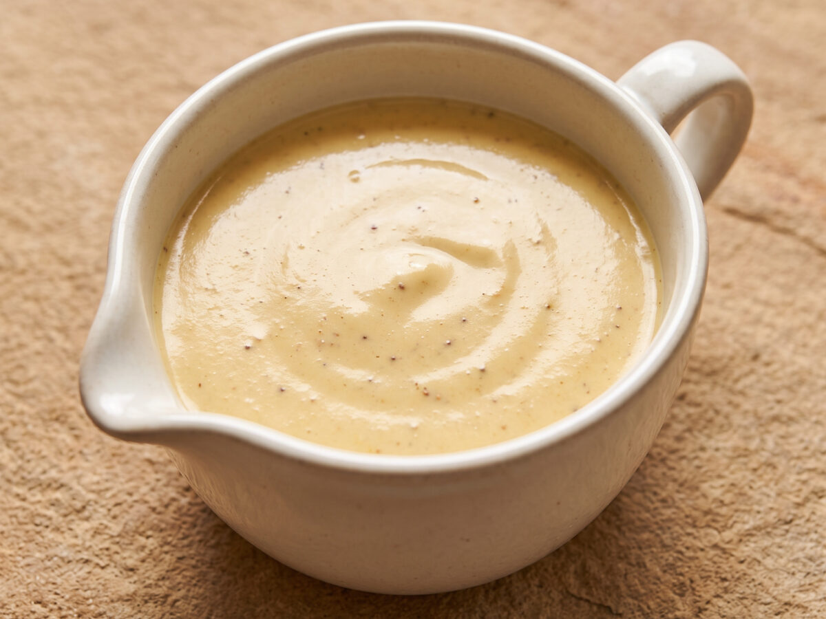 Senfsauce mit Düsseldorfer Mostert